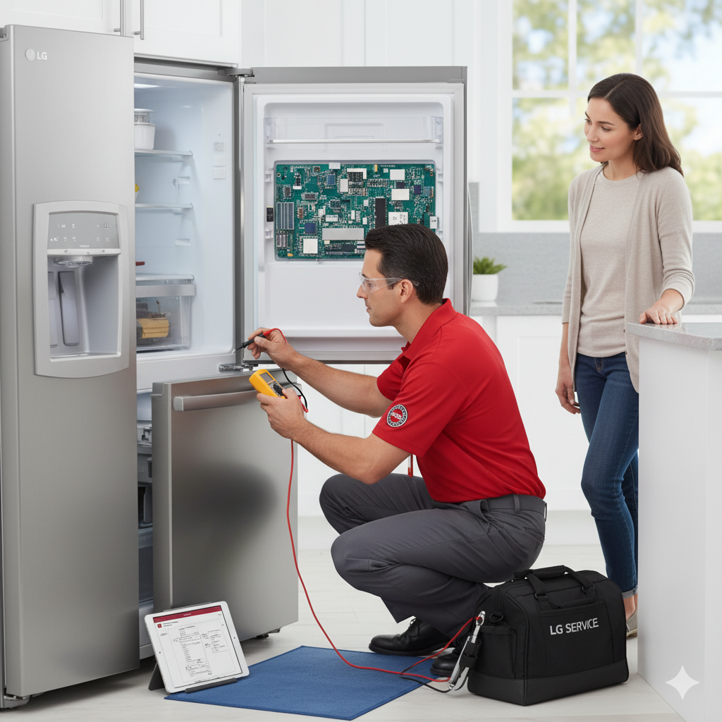 Arreglo profesional de Neveras y Nevecones LG en Ciudad de Guatemala