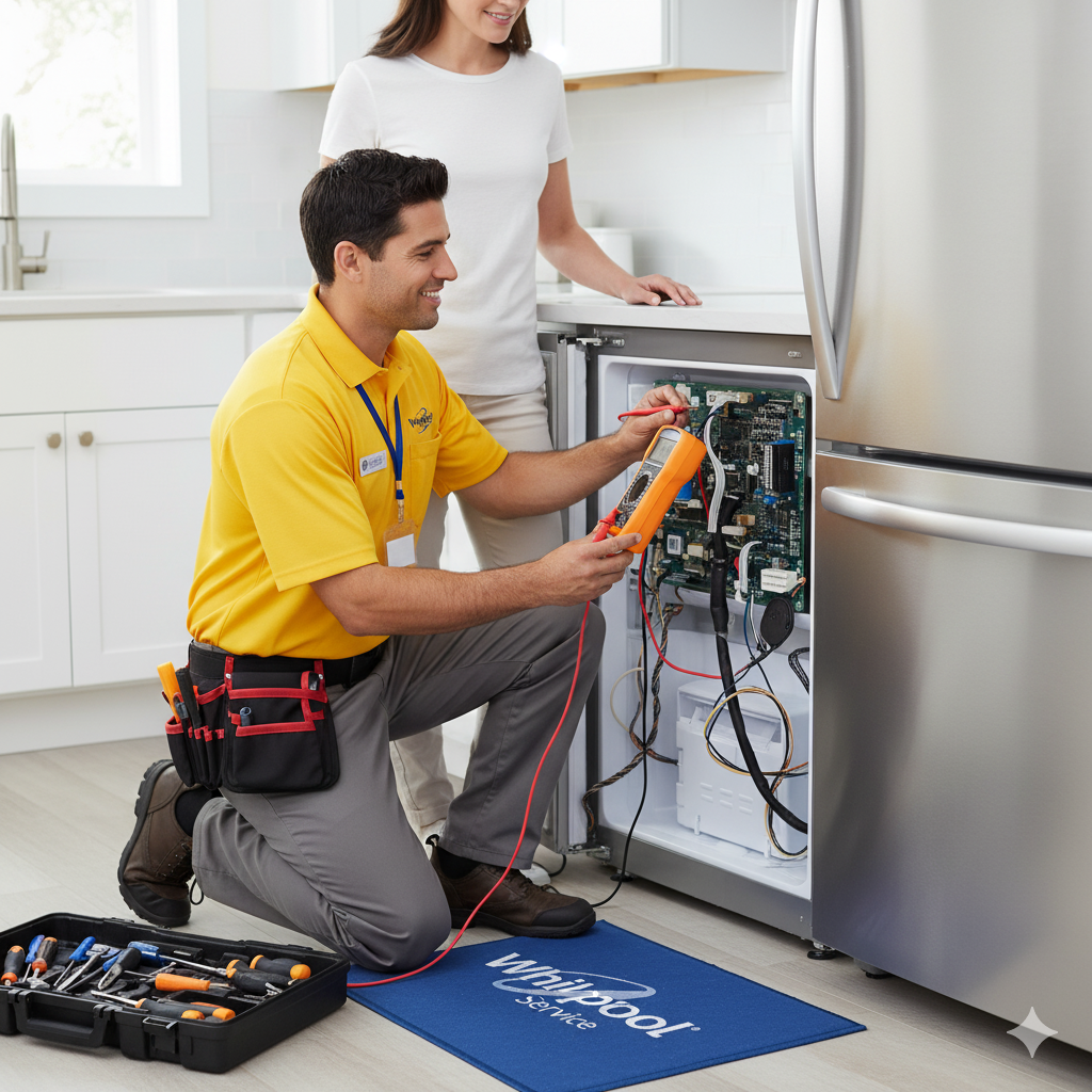 Reparación de nevera Whirlpool 6th Sense (Sexto Sentido) a domicilio en Panamá