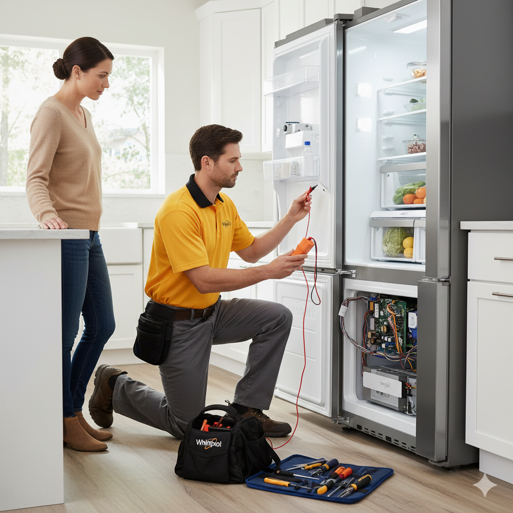 Servicio de Refrigerador Whirlpool Side-by-Side y French Door en Panamá