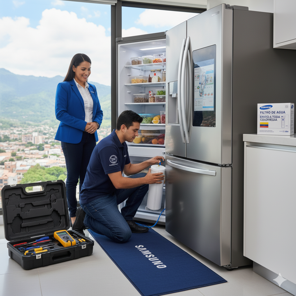 Servicio de Domicilio y Entrega Rápida en todos los barrios de Cali para filtros Samsung