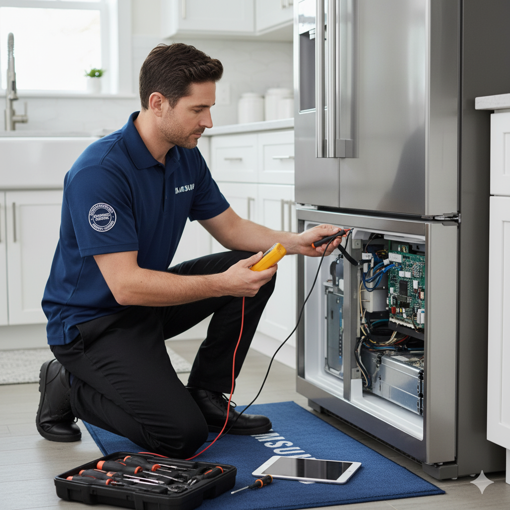 Servicio de Refrigerador Samsung Twin Cooling Plus y Family Hub en Osorno