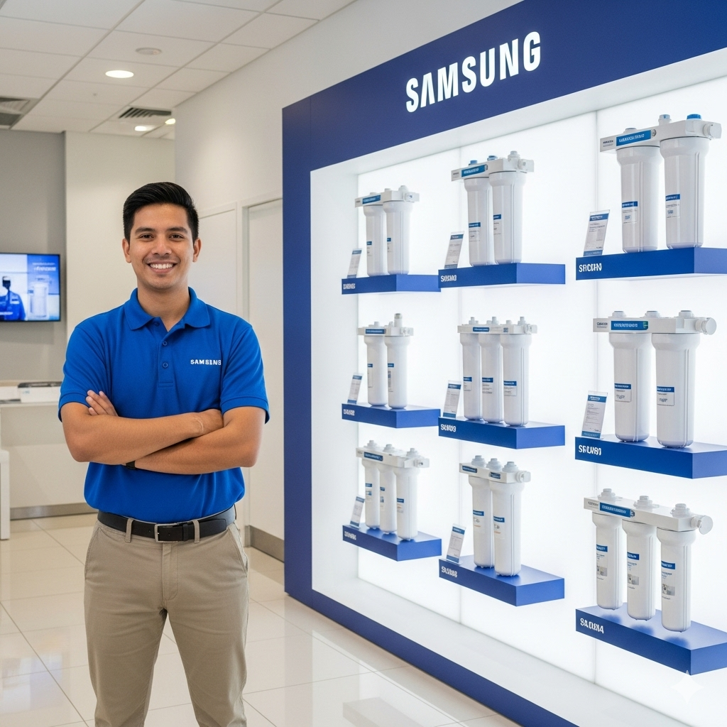 Filtro de agua Samsung Original para nevecones, garantía de tienda oficial en Cali.