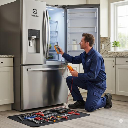 Servicio de Refrigerador Electrolux AutoSense y Side-by-Side en Santiago