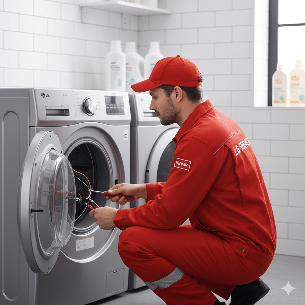 Instalación de Secarropas LG DUAL Inverter Heat Pump en Asunción