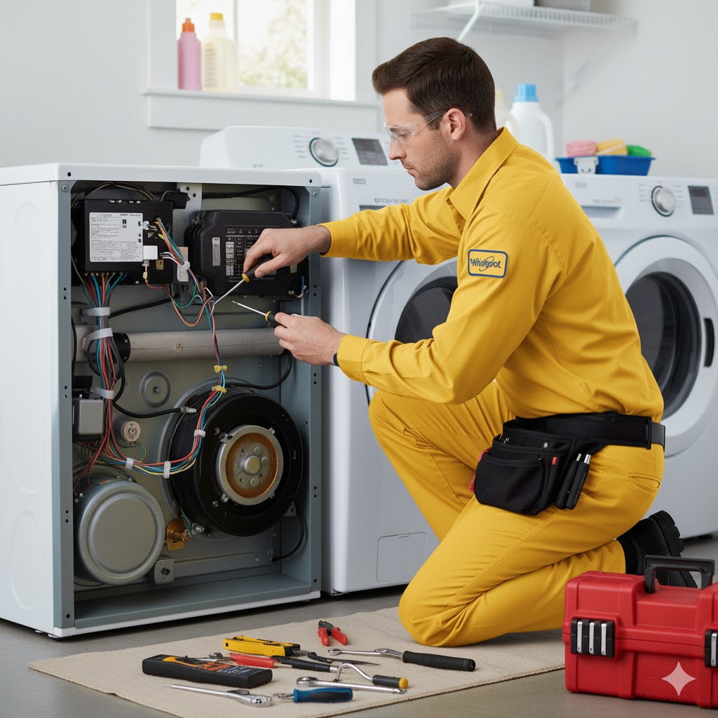 Instalación de Secarropas Whirlpool en Asunción
