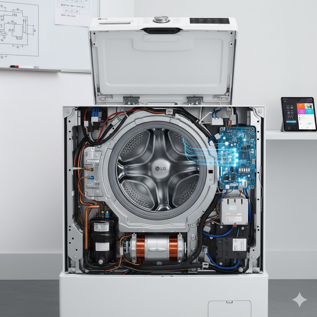 Reparacion secadora lg cali no calienta