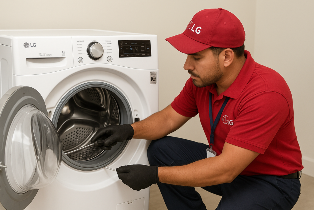 Arreglo de lavadora automática LG Guatemala profesional