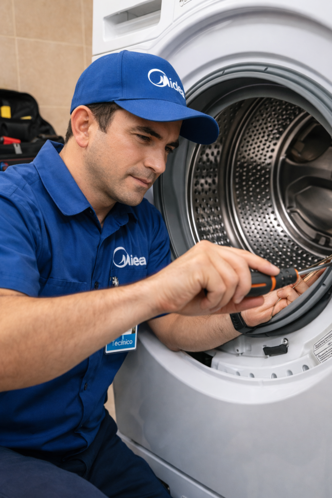 servicio técnico midea chile lavadoras