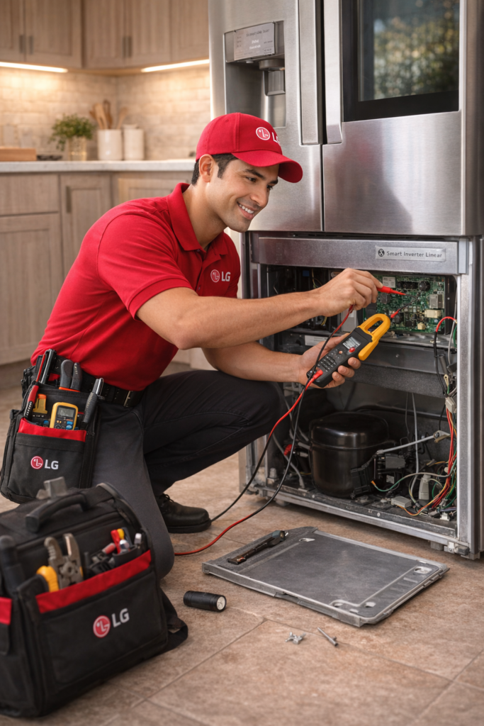 Soporte Técnico de Refrigeradoras y Neveras LG en Costa Rica - Sistema de Enfriamiento