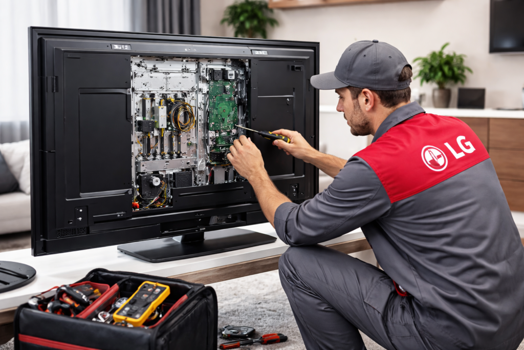 Laboratorio de Diagnóstico Oficial de Televisores y Pantallas LG OLED Costa Rica