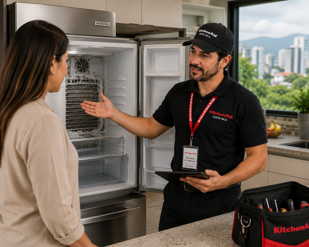 Atención al cliente y asesoría de garantía KitchenAid bajo la Ley del MEIC en Costa Rica