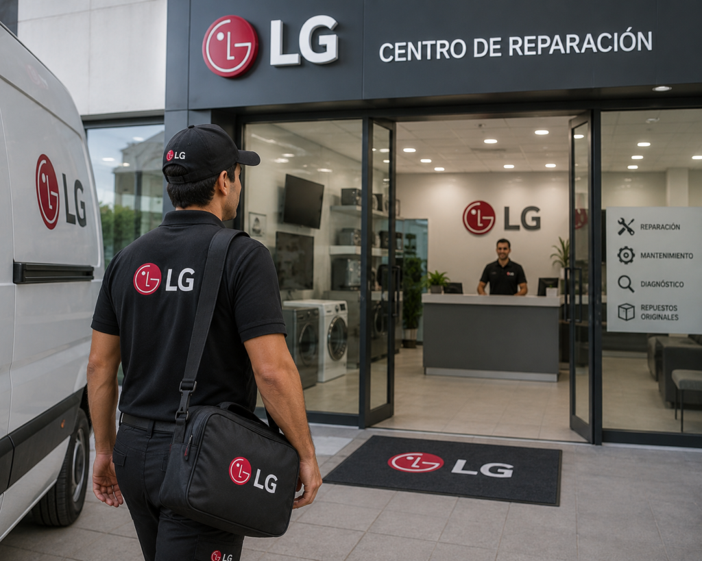 Agente de Soporte Femenina LG