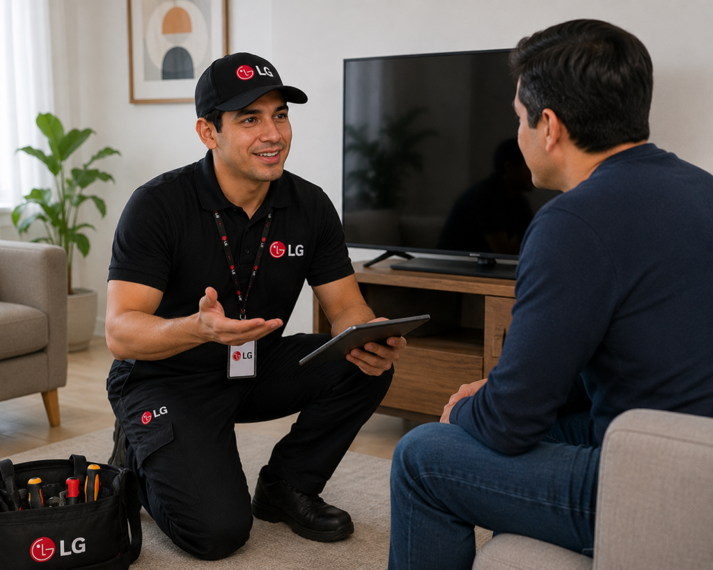 Despliegue de unidades móviles y logística del Servicio Técnico LG en la GAM Costa Rica