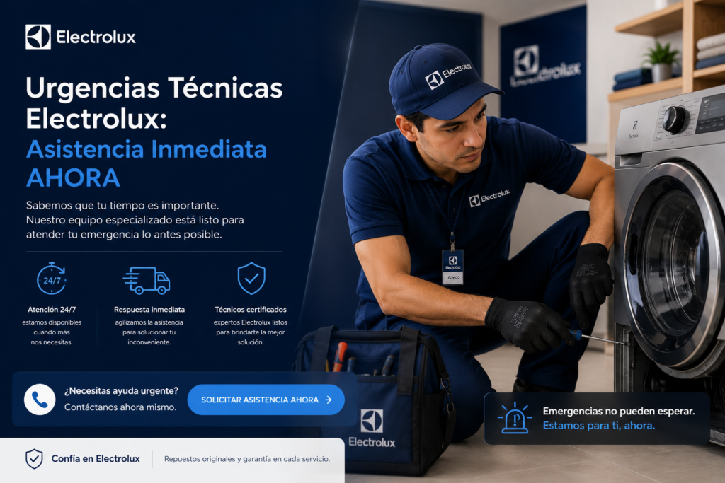 Técnico de terreno Electrolux coordinando ágil ruta logística de reparación en Panamá