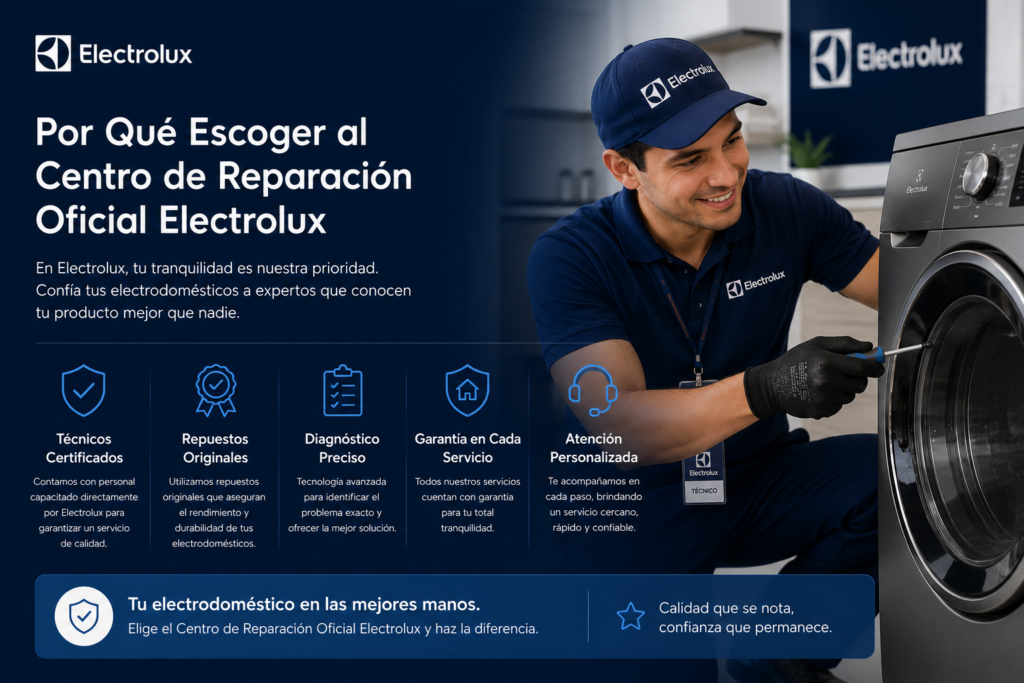 Flota logística y técnico de servicio experto llegando al centro de operaciones con cobertura garantizada en Panamá Electrolux